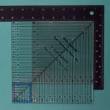 Clear That Patchwork Place Bias Square Rulers - Set of 2