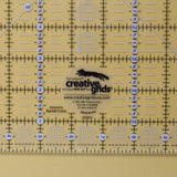 Turn-a-Round Creative Grids Non-Slip Clear Quilting Ruler - 6" x 12.5"