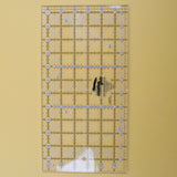 Turn-a-Round Creative Grids Non-Slip Clear Quilting Ruler - 6" x 12.5"