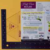 PlumEasy Half-Hexie Quilting Ruler