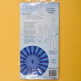 Two Piece Ten Degree Wedge Quilting Ruler
