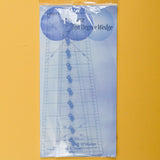 Two Piece Ten Degree Wedge Quilting Ruler
