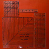Quilter's Rule Textured Clear Ruler Bundle