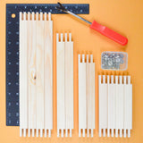 Needlepoint Canvas Stretcher Bars + Tacks