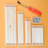 Needlepoint Canvas Stretcher Bars + Tacks