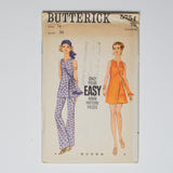 Vintage Butterick 5754 Misses' One Piece Dress or Tunic + Pants Sewing Pattern Size 14 Default Title