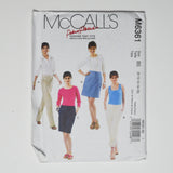 McCall's M6361 Misses' Pants, Shorts, + Skirt Sewing Pattern Size B5 (8-16) Default Title