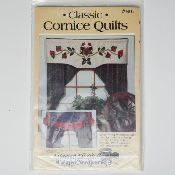 Donna Gallagher Creative Needlearts 891 Classic Cornice Quilts Sewing Pattern Default Title