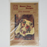 Bears Paw Designs 8923 Coat-Sweater Sewing Pattern Default Title