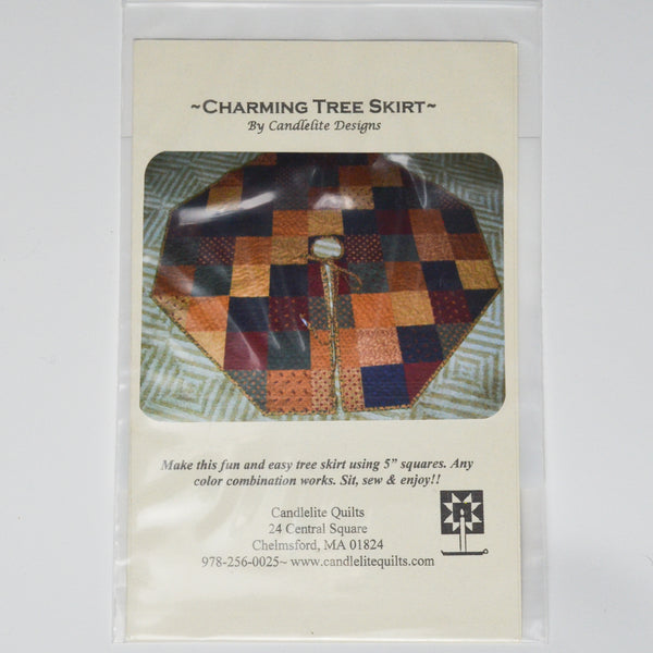 Candlelite Quilts Charming Tree Skirt Quilting Pattern Default Title