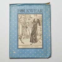 Folkwear 233 Glamour Girl Dress Sewing Pattern (6-16) Default Title