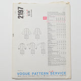 Vogue's Basic Design 2197 One-PIece Dress Sewing Pattern (Size 14) Default Title
