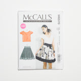 McCall's M6570 Top + Skirt Sewing Pattern Size D5 (12-20)