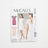 McCall's M6505 Dress Sewing Pattern Size A5 (6-14)