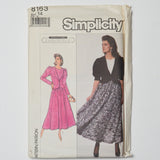 Simplicity 8163 Dress Sewing Pattern - Size 14