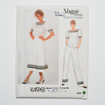 Vogue Patterns American Designer Kasper 2894 Top, Skirt + Pants Sewing Pattern