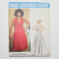 Vogue Couturier Design Belinda Bellville 1192 Dress Sewing Pattern Size 8