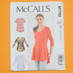 McCall's M7782 Shirt Sewing Pattern Size B5 (8-16)