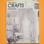 McCall's Crafts 4402 Curtains Sewing Pattern
