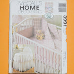 McCall's Hom Decorating 3991 Baby Accessories Sewing Pattern
