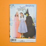Simplicity 4136 Wizard of Oz Adult Costumes Sewing Pattern
