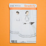 Simplicity 3791 Historical Dress Sewing Pattern Size KK (8-14)