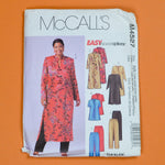 McCall's M4527 Coat + Pants Sewing Pattern Size RR (18W-24W)
