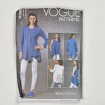 Vogue Patterns V1808 Cardigan + Tunic Sewing Pattern Size ZZ (L-XXL)