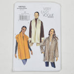 Very Easy Vogue V8753 Jacket Sewing Pattern Size ZZ (L-XXL)