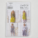 Marcy Tilton V8975 Dress + Jacket Sewing Pattern Size ZZ (L-XXL)