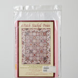 4-Patch Stacked Posies Quilting Pattern