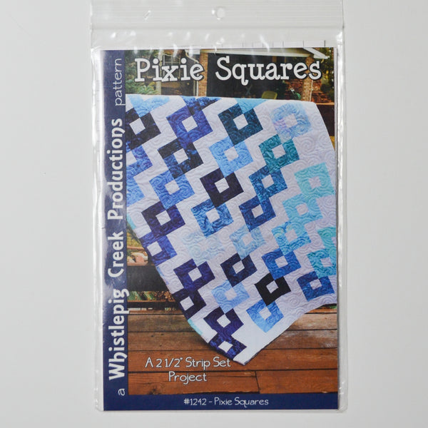 Whistlepig Creek Productions #1242 Pixie Squares Quilting Pattern