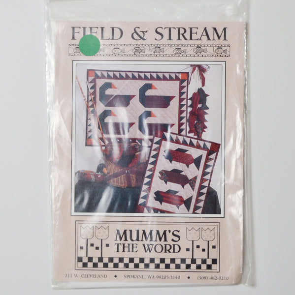 Mumm's The Word Field + Stream Quilting Pattern