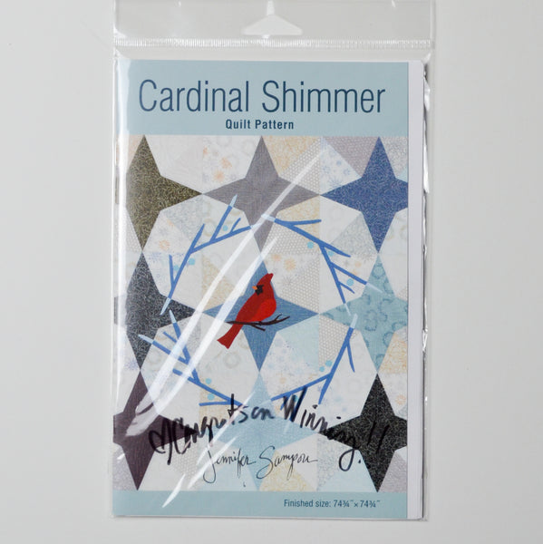 Jennifer Sampson Cardinal Shimmer Quilting Pattern
