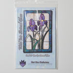 Bear Paw Productions Wild Iris Stained Glass Quilting Pattern