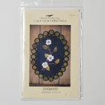 Lake View Primitives Dogwood Penny Rug Wall Hanging Sewing Pattern
