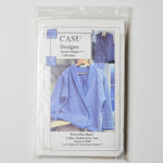 Casu Designs Reversible Shawl, Collar Jacket + Vest Sewing Pattern