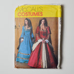 McCall's Costumes 3282 Tudor Costume Sewing Pattern Size A (6-10)