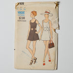 Vintage Vogue Pattern 7826 Dress + Shorts Sewing Pattern Size 12
