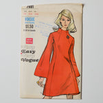 Vintage Vogue Pattern 7691 Dress Sewing Pattern Size 12