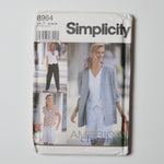 Simplicity 8964 Pants + Top Sewing Pattern Size Y (18-22)