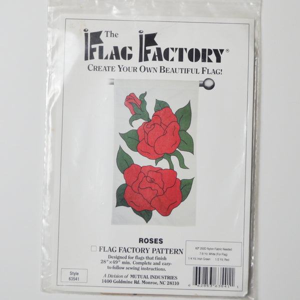 The Flag Factory Roses Flag Sewing Pattern