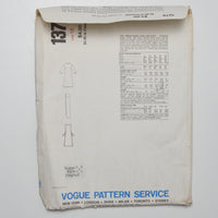 Vogue 1379 Paris Original Sonia Rykiel Dress Sewing Pattern