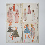 Vintage McCall's Children's Sewing Pattern Bundle, Size 8 - Set of 4