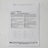 Butterick Katherine Tilton B6667 Shirt Sewing Pattern Size F5 (16-24)