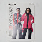 See + Sew B5666 Cardigan Sewing Pattern Size A (XS-XXL)