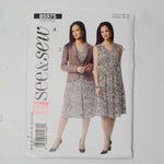 See + Sew B5975 Lined Jacket + Dress Sewing Pattern Size A (6-22)