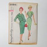 Simplicity 3084 Dress + Jacket Sewing Pattern - Size 14