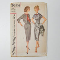 Simplicity 2624 Dress Sewing Pattern - Size 14