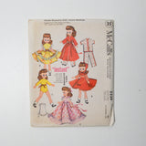 McCall's 2239 Slender Diminutive Doll Clothes Sewing Pattern